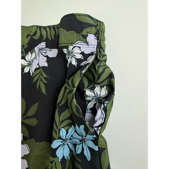 Speedo Women's Black Tropical Floral Print Skort Size S Small - Picture 5 of 12